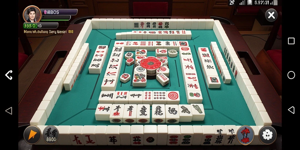Gameplay seru di 88BOS yang menampilkan strategi Mahjong yang menantang.