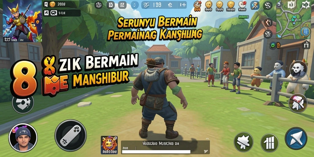 Tampilan gameplay menarik dari 8ZK, menyajikan pengalaman kasual yang seru.