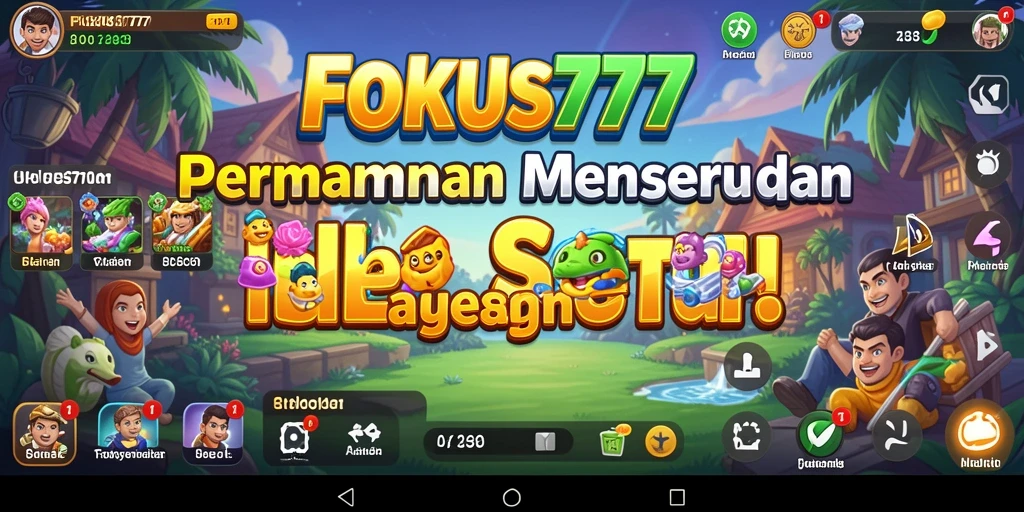 Tampilan gameplay FOKUS777 yang menawan dan interaktif.