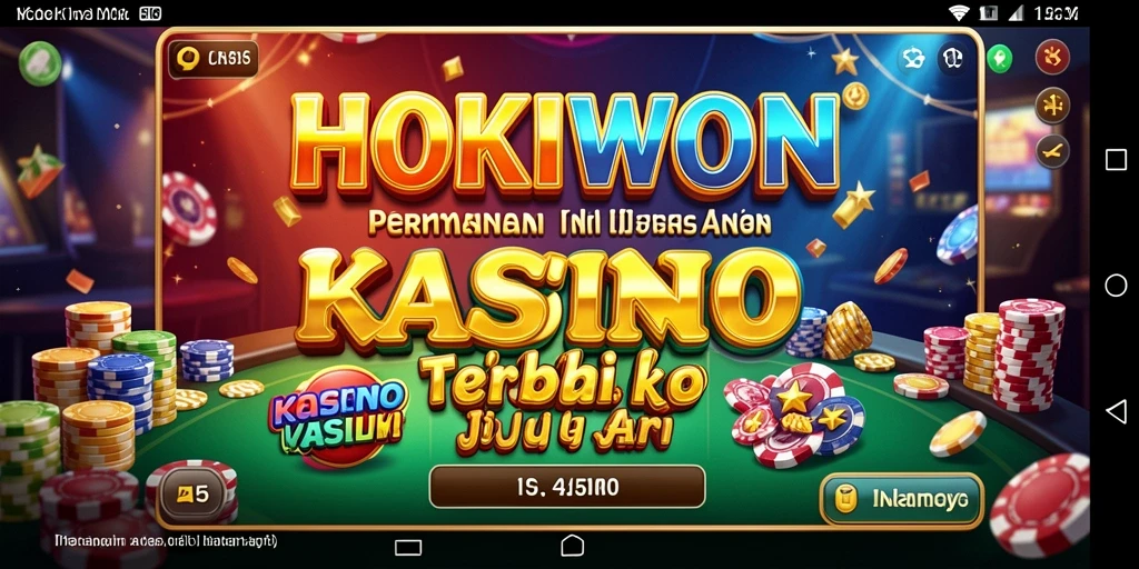 Tampilan gameplay HOKIWON yang menarik dan interaktif.