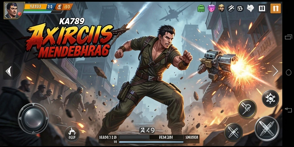 Tampilan gameplay KA789 dengan aksi seru dan menegangkan.