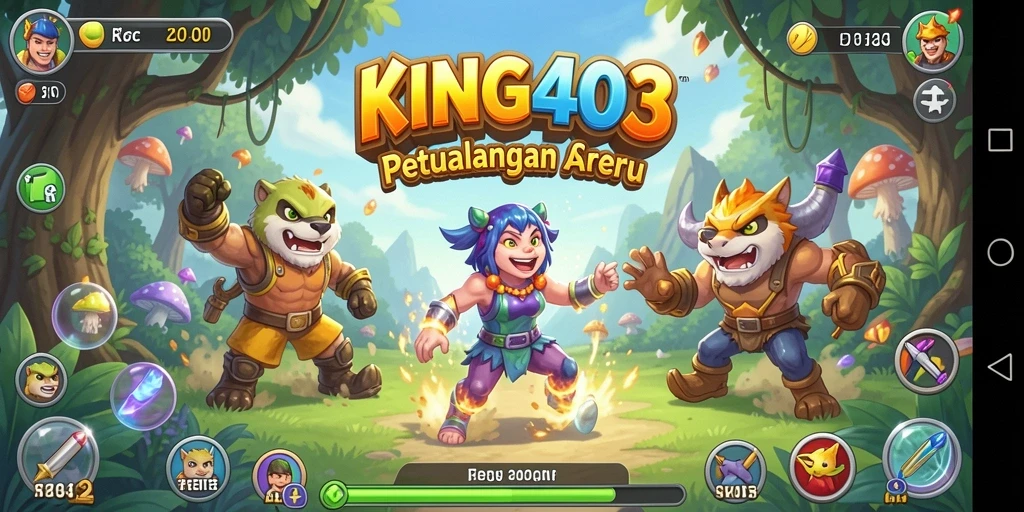 Tampilan gameplay KING403 yang seru dan penuh tantangan.
