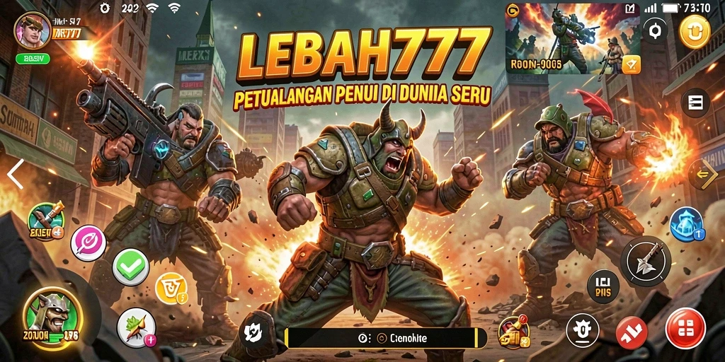 Tampilan menegangkan dari gameplay LEBAH777 yang penuh aksi.