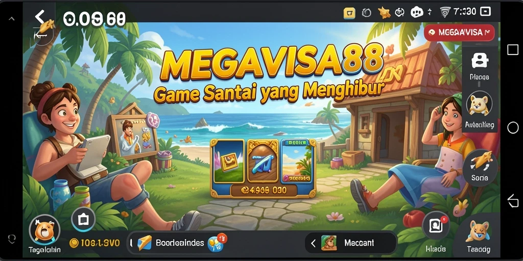 Tampilan gameplay MEGAVISA88 yang seru dan menghibur.