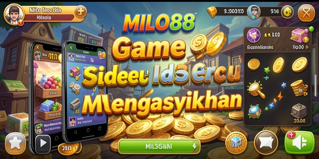 Menampilkan gameplay menawan dari MILO88 dengan elemen Idle.