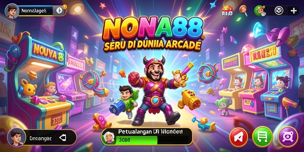 Screenshot gameplay NONA88 dengan aksi seru di dunia Arcade.
