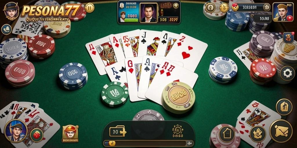 Tampilan gameplay seru dalam PESONA77 yang penuh strategi.