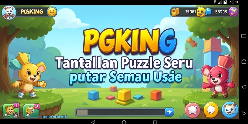 Tampilan gameplay PGKING yang menantang dan menyenangkan.