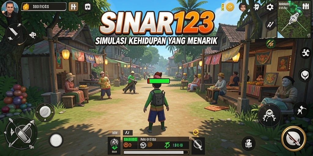 Gameplay menarik dalam SINAR123 dengan simulasi kehidupan nyata.